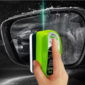 Car Glass Oil Film Remover, Car Glass Sponge Cleaning Brush, Front Windshield and Interior Windshield Oil Film Cleaner