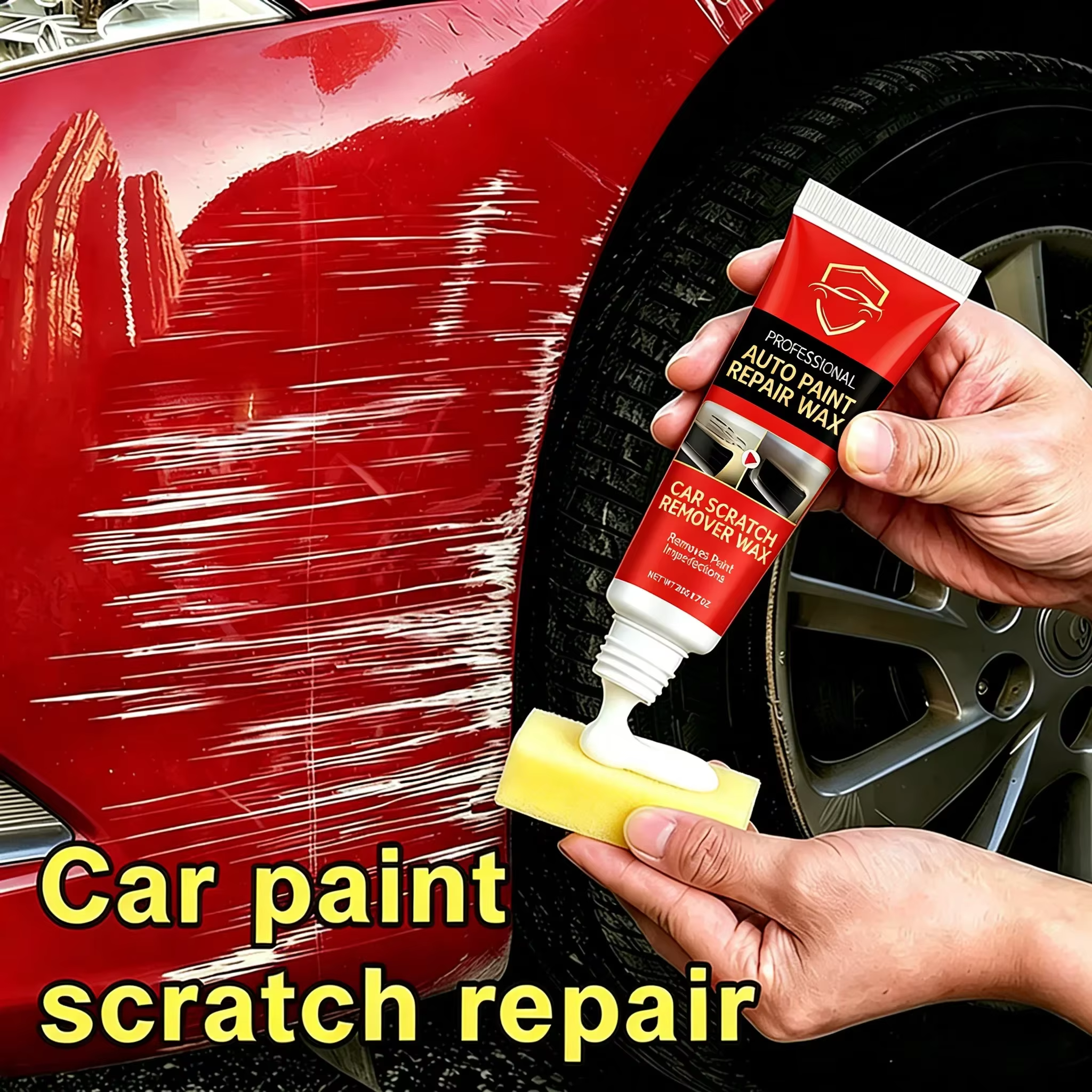 Car Scratch Remover Paint Care Tools Auto Swirl Remover Scratches Repair Polishing Auto Body Grinding Compound Anti Scratch Wax