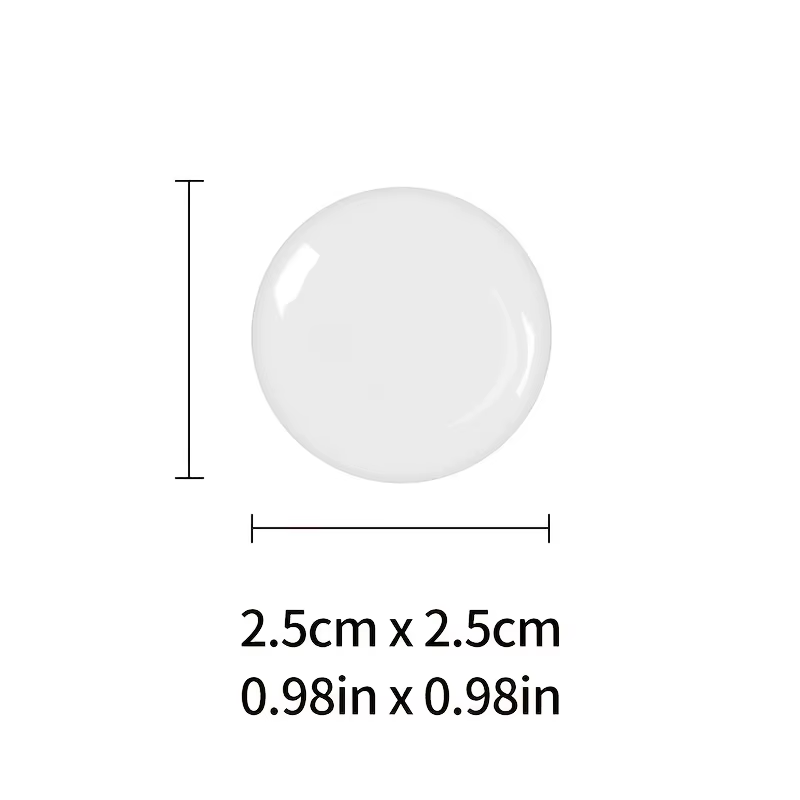 Crystal Transparent Protective Sticker for Car Ignition Switch Button, Suitable for StartStop Button Protection Sticker